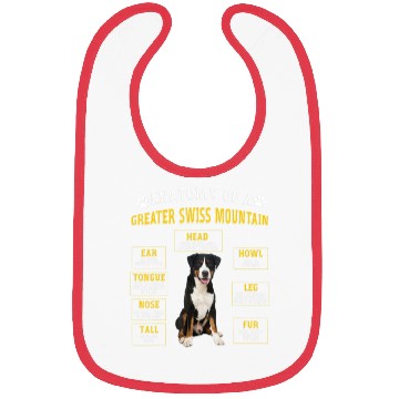 Discover Anatomy Greater Swiss Mountain Men Bibs