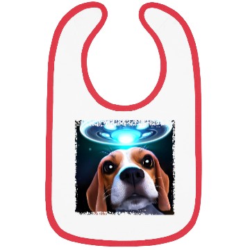 Discover UFO selfie with beagle Bibs