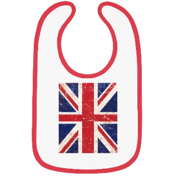 Discover Union Jack Flag Bibs
