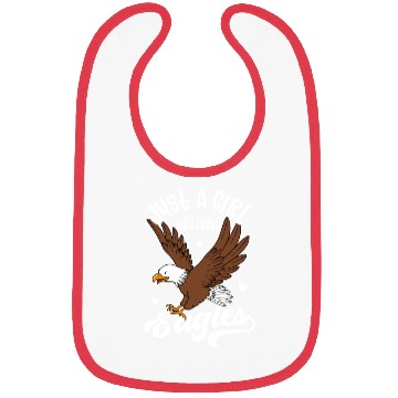 Discover Girls Eagle, Funny Eagle Bibs, Eagle Loverstatement