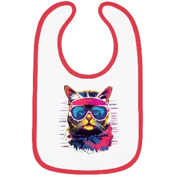 Discover 80s Cat Style Bibs