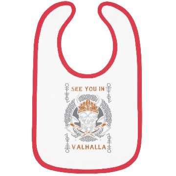 Discover See You In Valhalla Bibs