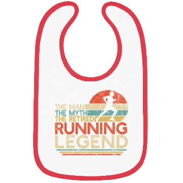 Discover Runner Retirement Myth Retired Running Legend Bibs