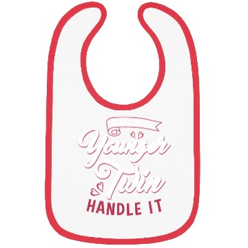Discover Relax And Let The younger Twin Handle It Siblings Bibs