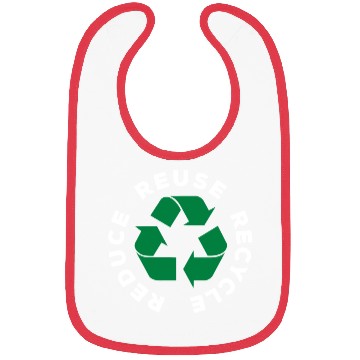 Discover Reduce Reuse Recycle World Environment Day Gift Bibs
