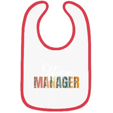 Discover Great Office Manager Leopard Pattern School Office Bibs