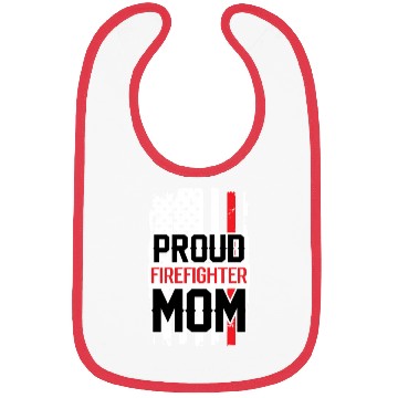 Discover Proud Firefighter Family Bibs