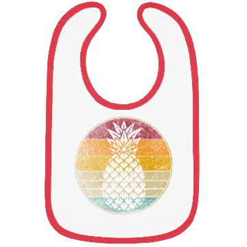 Discover Pineapple Fruit Style 70S 80S Bibs