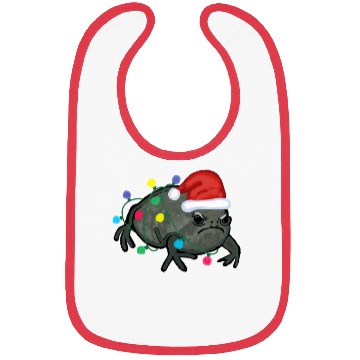 Discover Black Desert Rain Frog Santa Tree Lights Bibs