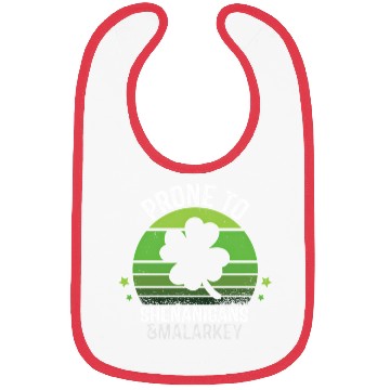 Discover Prone To Shenanigans And Malarkey St Patric Day Bibs