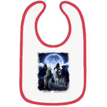 Discover The Mountain Men'S Wolf Native American Bibs