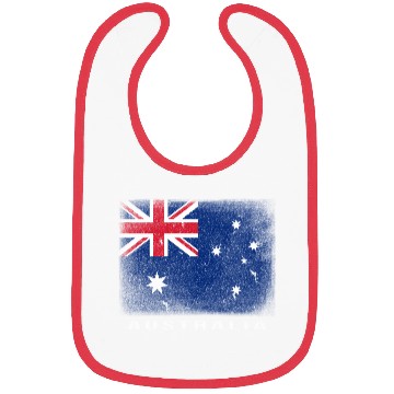 Discover Australian Flag Australia Love Bibs