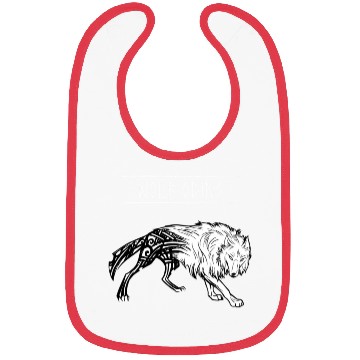 Discover Freki Geri Wolf Odin Wotan Nordic God Valhalla Bibs