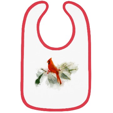 Discover Wild Red Cardinal Bird Bibs