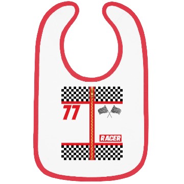 Discover And Halloween Race Car Driver Bibs