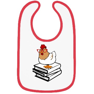 Discover Chicken Book Nerd Love Reading Farm Bibs