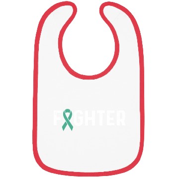 Discover Ovarian Cancer Awareness Products Teal Ribbon Bibs