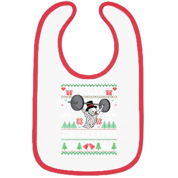 Discover Frosty The Swoleman Ugly Snowman Gym Bibs