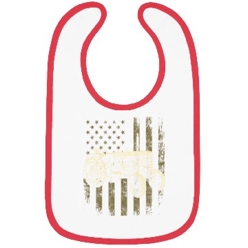 Discover Patriotic Tractor American Flag Tractor Farmer Bibs