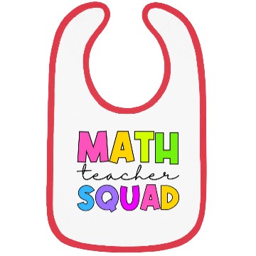 Discover Math Teacher Squad Bibs