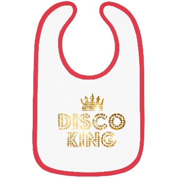 Discover Disco King Funky 70S 80S For Dance Pies Bibs