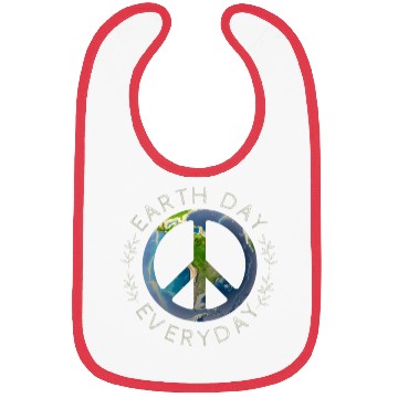 Discover Earth Day Everyday World Global Peace On Earth Bibs