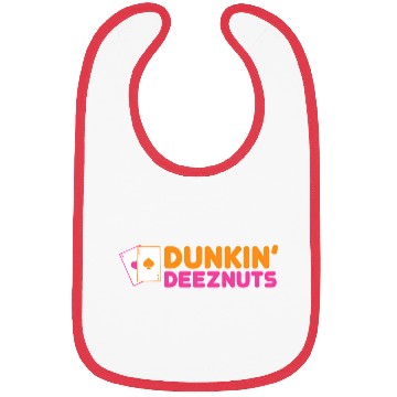 Discover Dunkin Deez-Nuts Pocket Aces Bibs