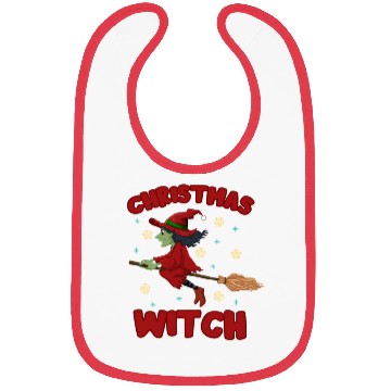 Discover Witch Merry Witchmas Wiccan Witch Bibs