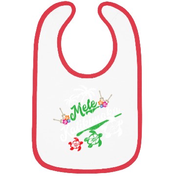 Discover Mele Kalikimaka - Fun Merry Bibs
