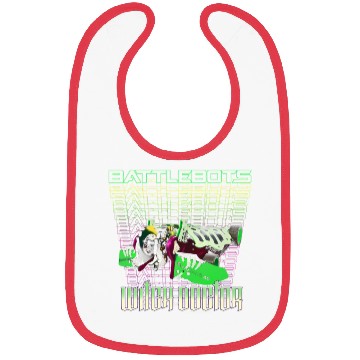 Discover Battlebots Robot Witch Doctor Logo Stack Bibs
