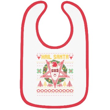 Discover Hail Santa Weird Bibs