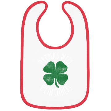 Discover Drin Well With Others St Patrick'S Day Drunk Beer Bibs