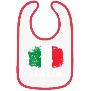 Discover Italian Soccer Grunge Flag Bibs