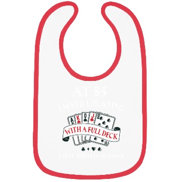 Discover 85Th For 85 Playing Cards Bibs