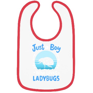 Discover Ladybug Insect Ladybug Lover Retro Bibs
