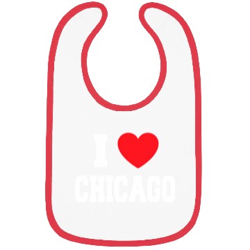 Discover I Love Chicago Bibs