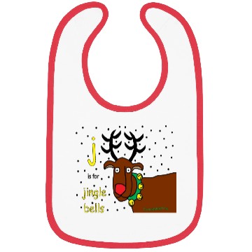 Discover j is for jingle bells Bibs