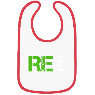 Discover Reduce Reuse Recycle Rethink World Environment Day Bibs