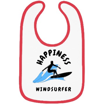 Discover Happiness Is Being a Windsurfer Bibs