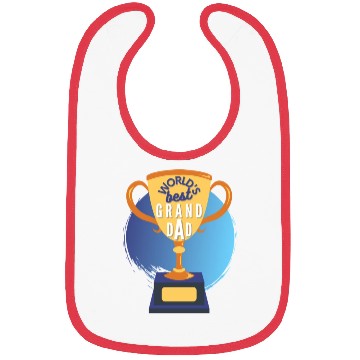 Discover World s Best Grandad Trophy Bibs