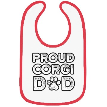 Discover Corgi Dad Bibs