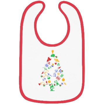 Discover Ugly Science Christmas Tree Bibs