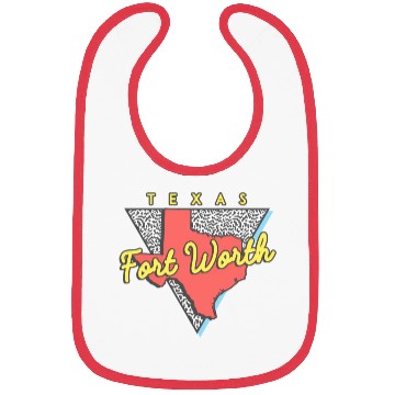 Discover Fort Worth Texas Triangle Tx City Bibs