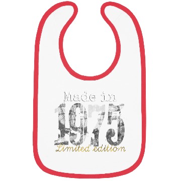 Discover Made In 1975 - 48 1975 48Th Bibs