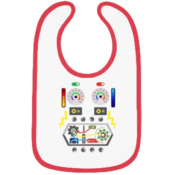 Discover Robot Halloween Robot Bibs