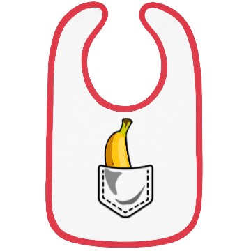 Discover Banana Pocket Summer Great Vegan Bibs