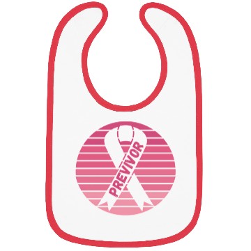 Discover Previvor Breast Cancer Awareness Bibs