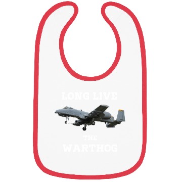 Discover Long Live The A10 Warthog - Military Fighter Jet Bibs