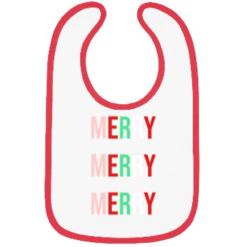 Discover Merry Merry Merry Bibs