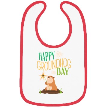 Discover Groundhog Day 2021 Happy Ground Hog Bibs